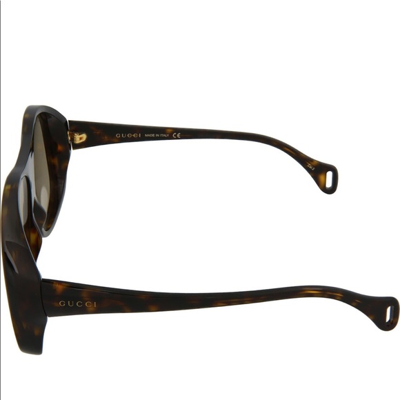 Gucci 60MM oversized aviator sunglasses - Picture 14 of 14